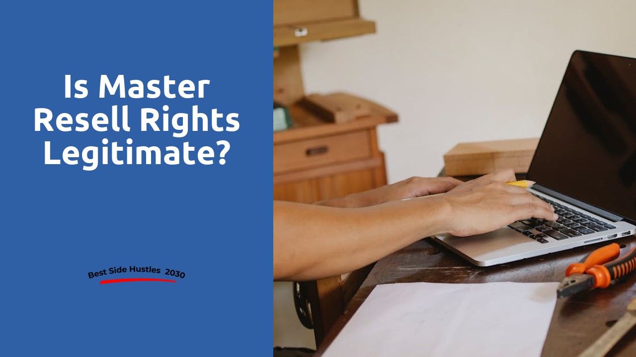 Is Master resell rights legitimate?