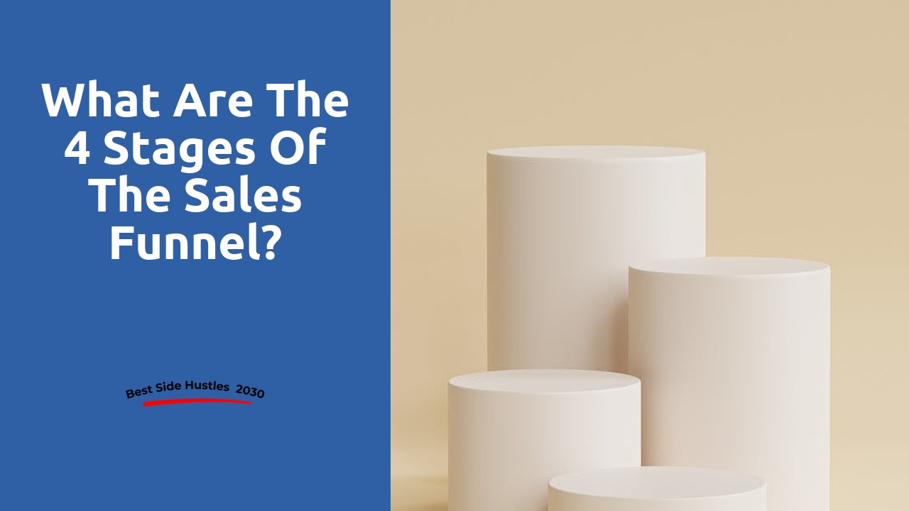 What are the 4 stages of the sales funnel?